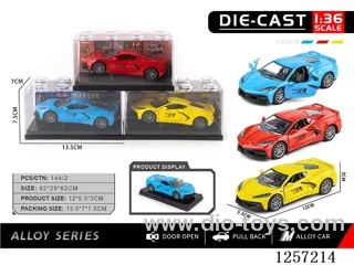 1：36 pull back alloy car
