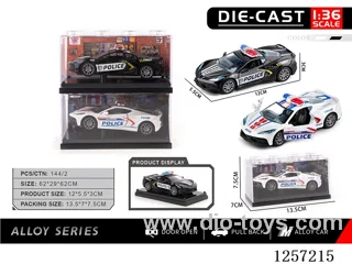 1：36 pull back alloy car