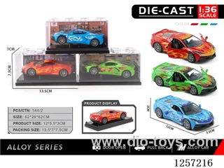 1：36 pull back alloy car