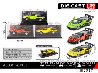 1：36 pull back alloy car