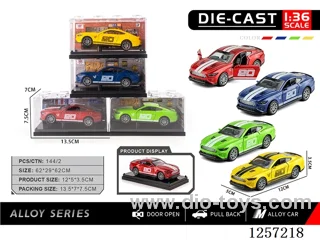 1：36 pull back alloy car