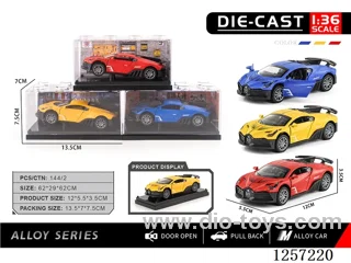 1：36 pull back alloy car