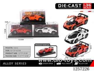 1：36 pull back alloy car
