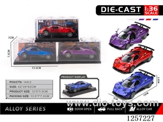 1：36 pull back alloy car