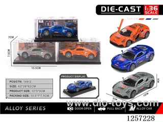 1：36 pull back alloy car
