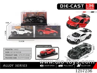 1：36 pull back alloy car
