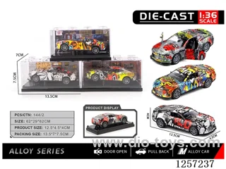 1：36 pull back alloy car