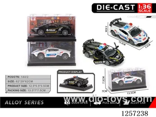 1：36 pull back alloy car