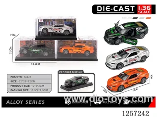 1：36 pull back alloy car