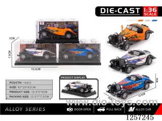 1：36 pull back alloy car