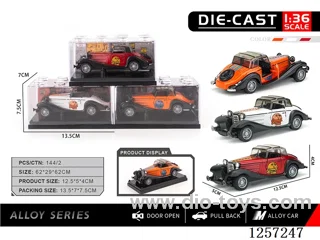 1：36 pull back alloy car