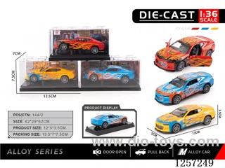 1：36 pull back alloy car