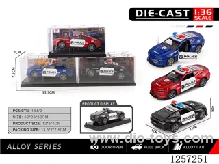 1：36 pull back alloy car