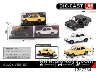 1：36 pull back alloy car