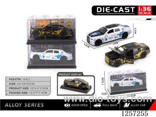 1：36 pull back alloy car