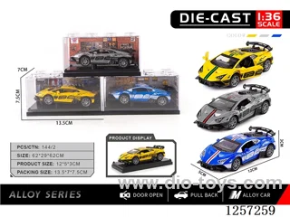 1：36 pull back alloy car
