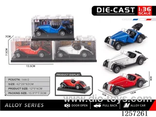 1：36 pull back alloy car