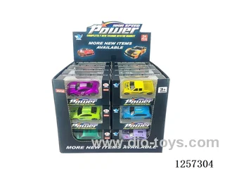 1:64 Alloy Free-Wheel Car 8 mixed (24PCS)