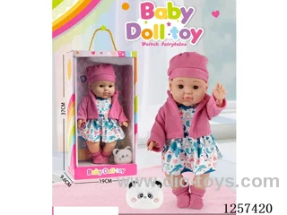 14-inch fully vinyl doll