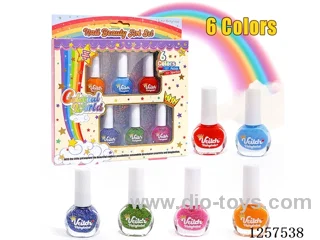 6 bottles of nail polish