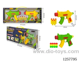 EVA Dual-Use Soft-Shoot Ping Pong Ball Gun