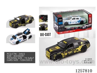 1:32 pull back alloy car