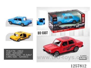 1:32 pull back alloy car