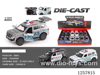 1:32 pull back alloy car 12PCS