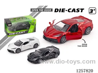 1:32 pull back alloy car
