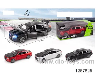 1:24 pull back alloy car W L/M not included battery