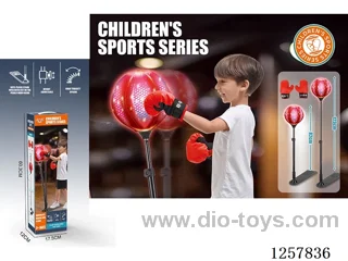 Light-Up Pedal Punching Ball Set