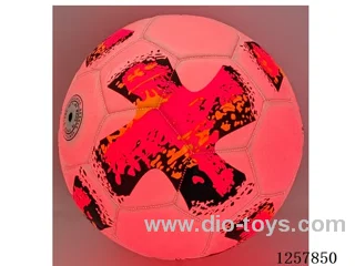 21.5cm Light-Up Soccer Ball, Battery-Operated (Glossy Leather )