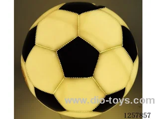21.5cm Black & White Light-Up Soccer Ball Battery-Operated
