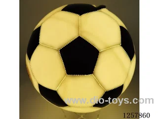 18cm White Light-Up Soccer Ball Battery-Operated