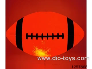 26*15.5cm Light-Up Rubber Football Rechargeable