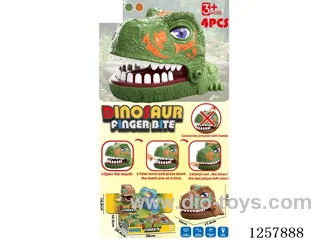 Finger-biting dinosaur 4PCS (Medium-Large Size)2 colors
