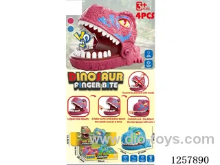 Finger-biting dinosaur 4PCS W L/M not included battery (Medium-Large Size)2 colors