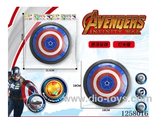 Captain America Hover Soccer Ball with Lights