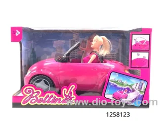 BO cartoon car in window box