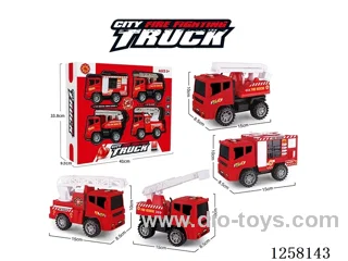 4 in 1 inertia fire truck