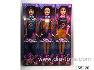 32 inch Monster Hunt doll 3 mixed