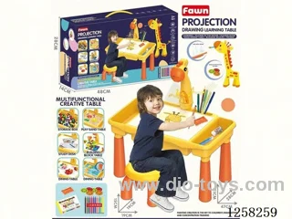projection painting writing desk with music(CPC)