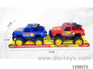 Engineering vehicle set