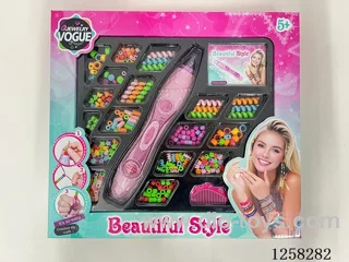 Bead weaving machine set