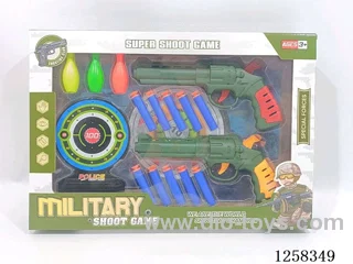 Dual soft bullet gun EVA