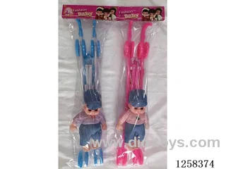 10 inch IC doll with cart