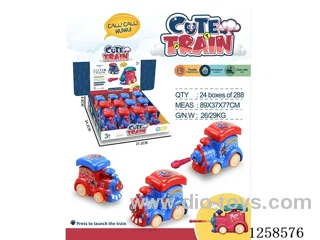 Spider-Man Push Train with Bullet Launch (12PCS Single Price)