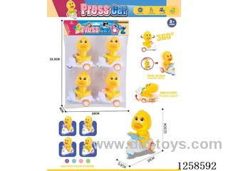 Push Car Ducks 4pcs