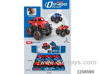 Inertia Big Wheel Pickup Truck 9PCS