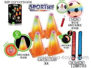 Light-Up Soccer Game Set